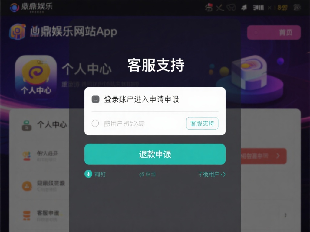 登录账户并提交申请：首先，用户需登录问鼎娱乐官网或